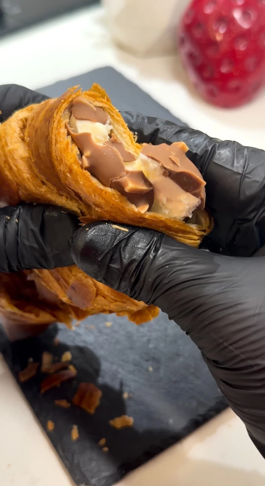 Viral Magnum Croissant recipe video preview