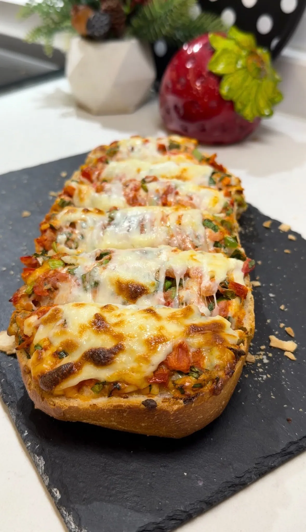 Easy Baked Bread Pizza