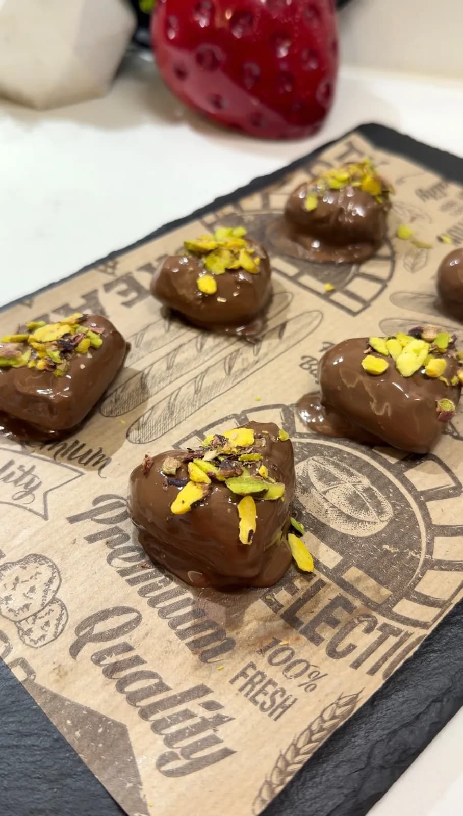 Chocolate Covered Dates (Easy Healthy No-Bake Snack)