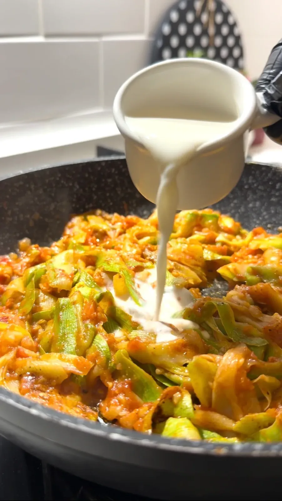 Creamy Garlic Zucchini Skillet (Easy Healthy Zucchini Recipe) recipe video preview