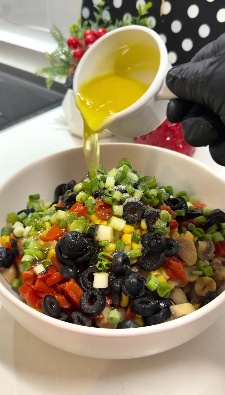 Easy Mushroom Salad (Quick Mediterranean Side Dish) recipe video preview