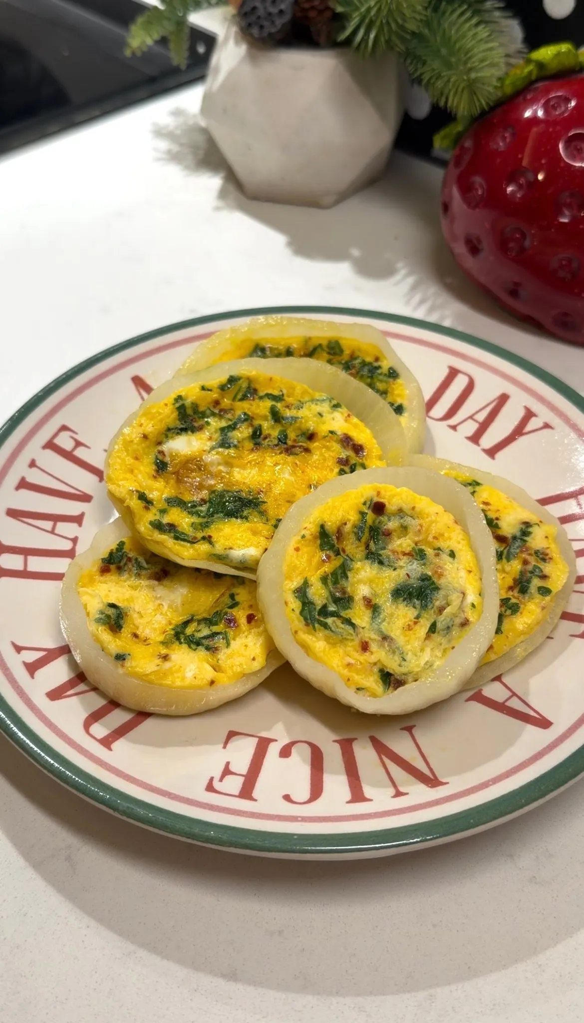 Egg in Onion Rings