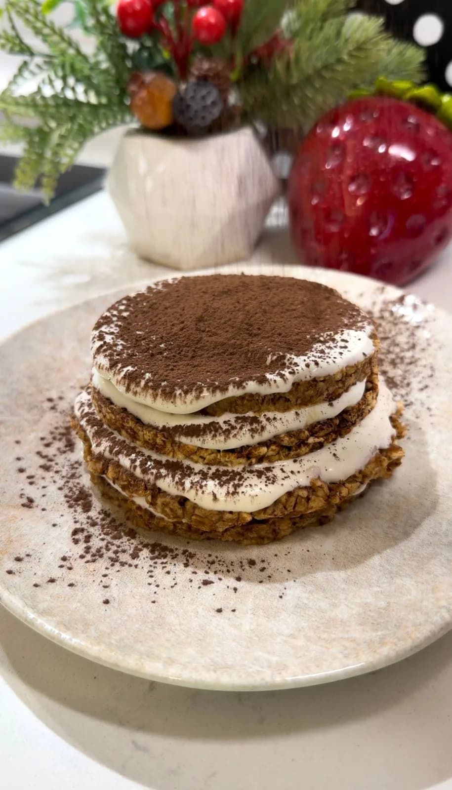 Fit Tiramisu (Easy Healthy No-Bake Dessert)