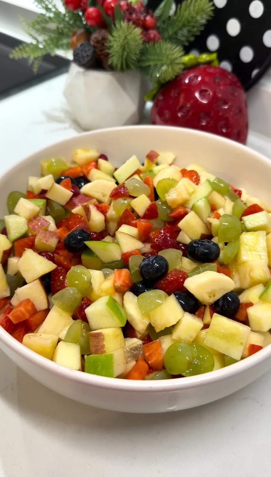 Fresh Fruit Salad Recipe (Easy & Healthy with Orange Juice)