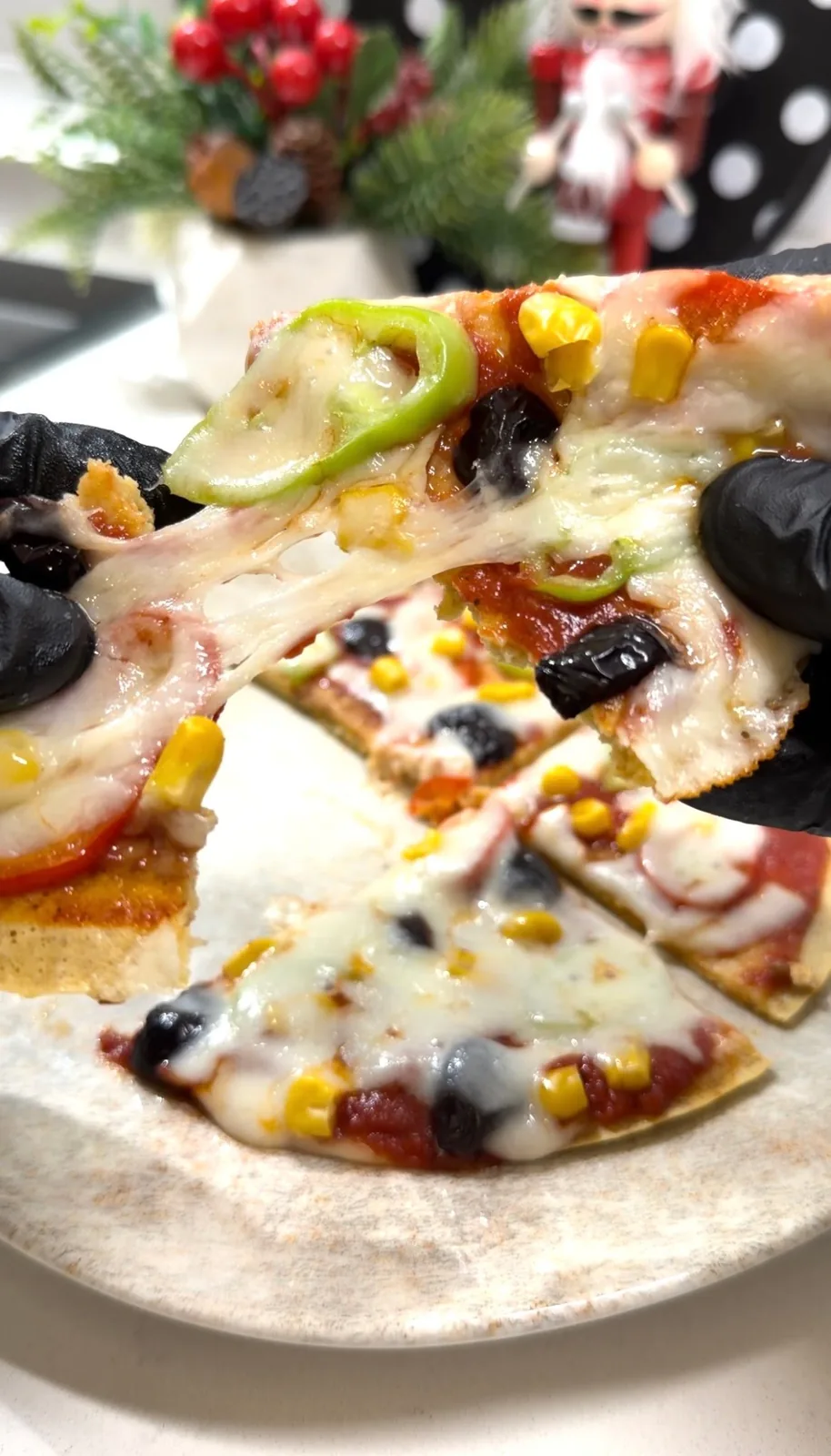 Healthy Oat Pizza (Easy High Protein Pizza Recipe)