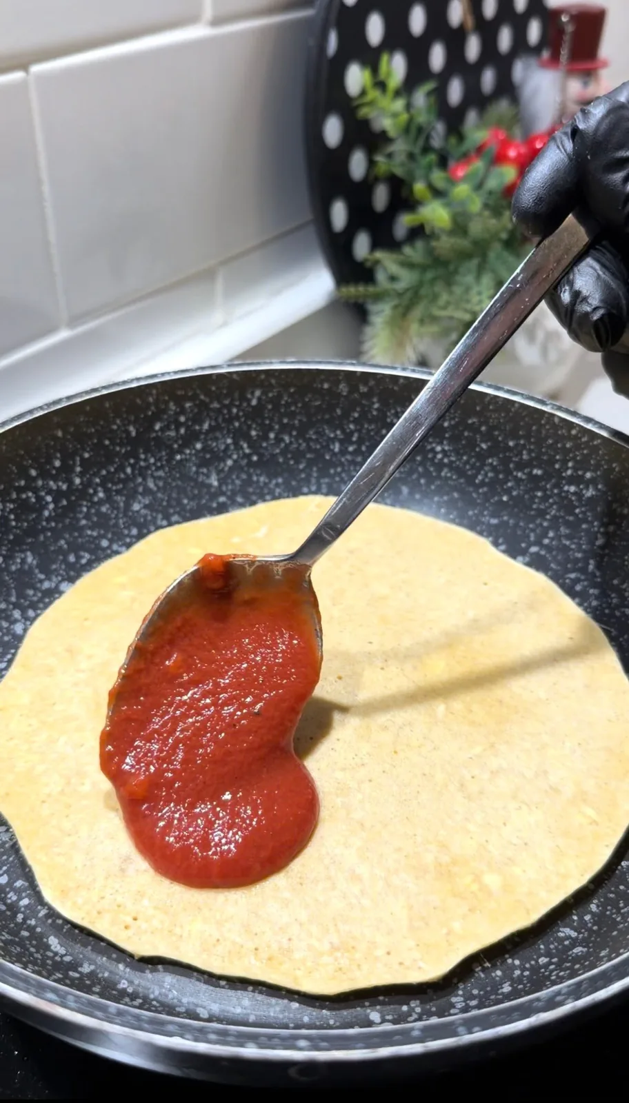 Healthy Oat Pizza (Easy High Protein Pizza Recipe) recipe video preview