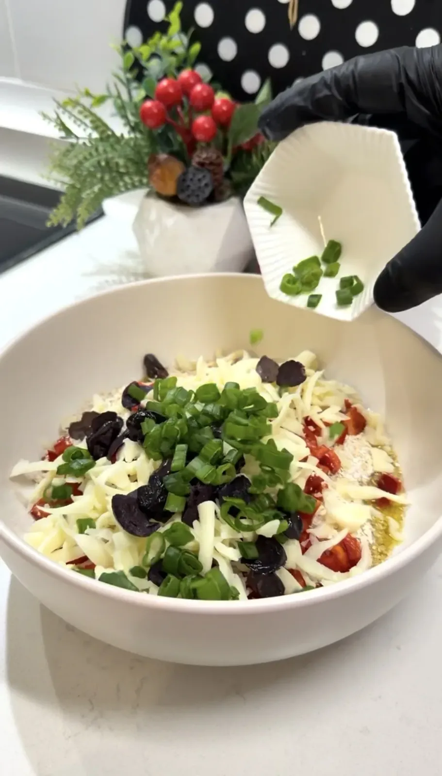 Healthy Oatmeal Vegetable Pogaca (Easy High Protein Snack) recipe video preview