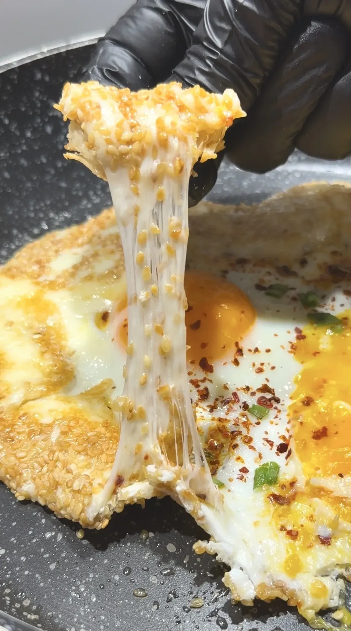 Sesame Crusted Eggs recipe video preview