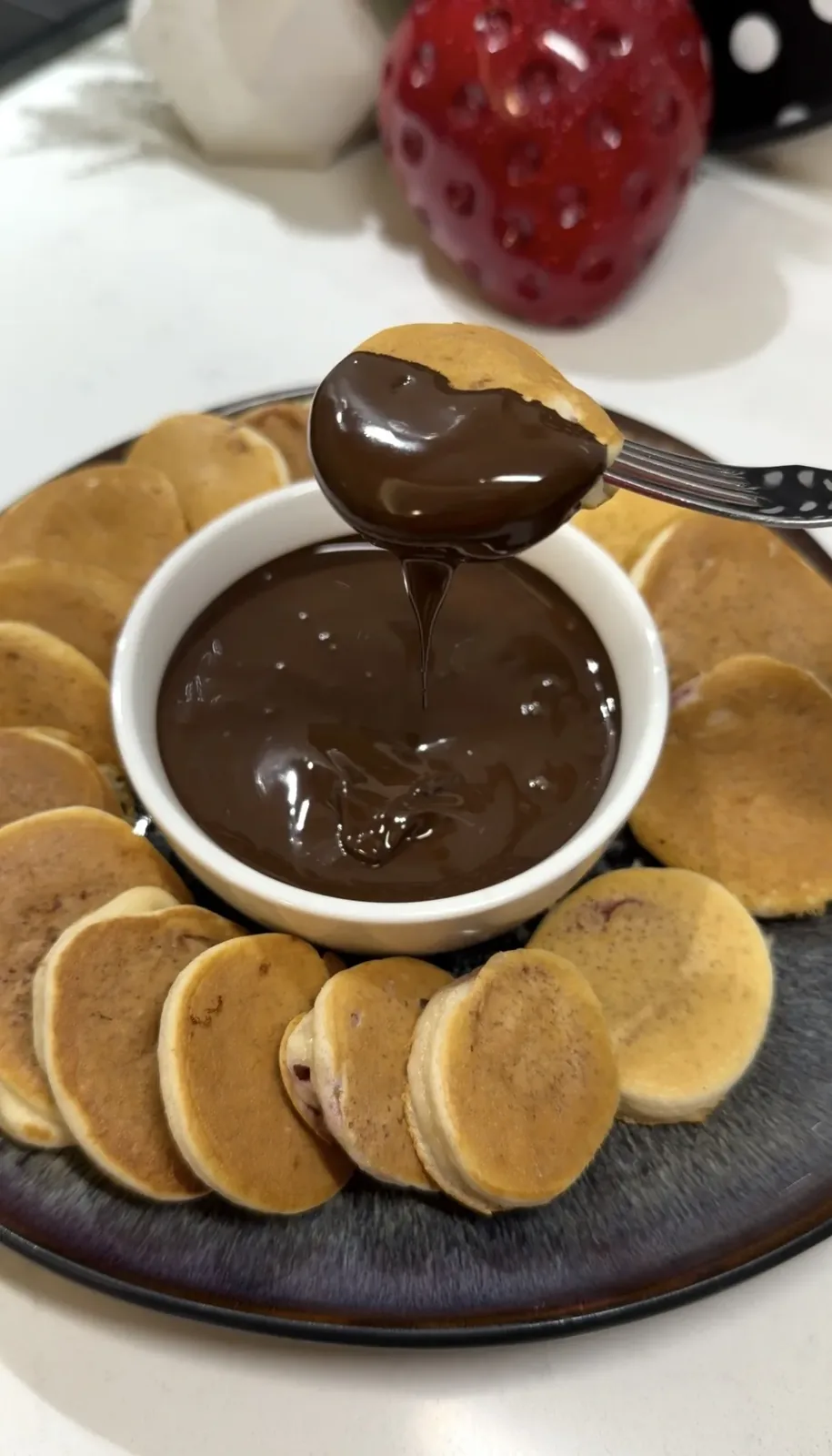 Strawberry Mini Pancakes (Easy Bite-Sized Pancake Recipe)