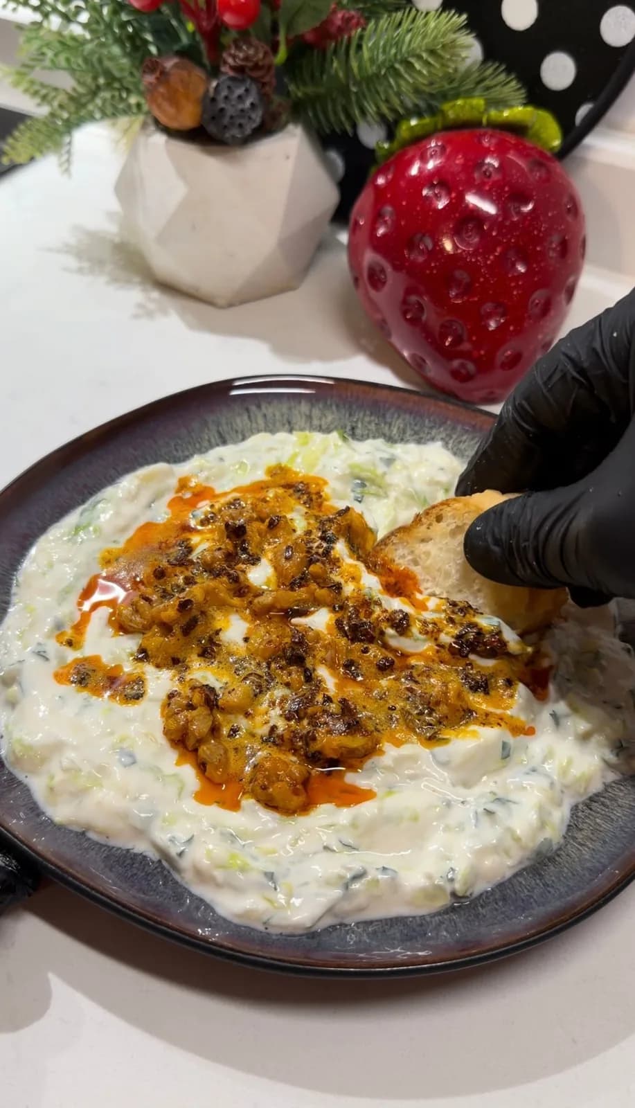 Turkish Tahini Yogurt Salad